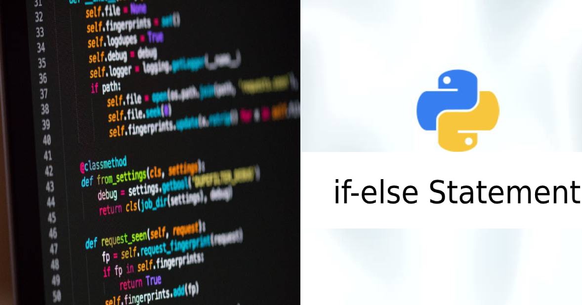 Python if-else statements - Python Programming