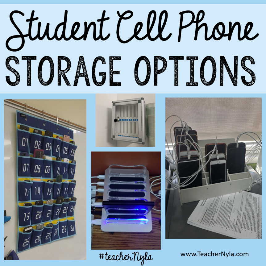 Nyla's Crafty Teaching How to Store Students' Phones in the Classroom