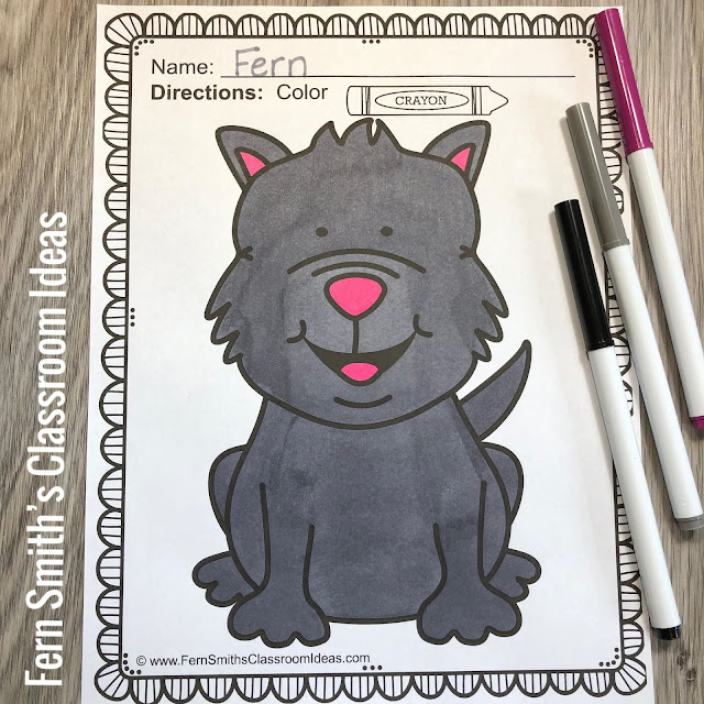 Family Pets Coloring Pages