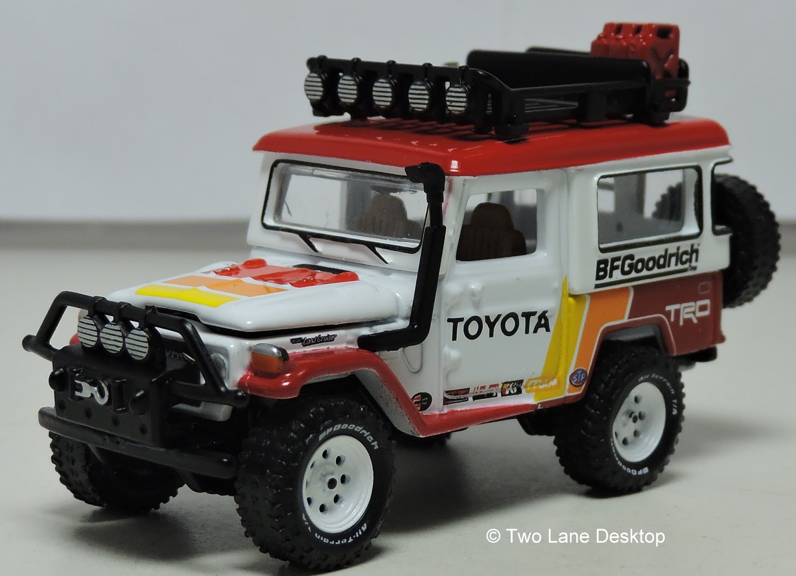 Hot Wheels, Matchbox, and Johnny Lightning Toyota FJ40 Land Cruiser's