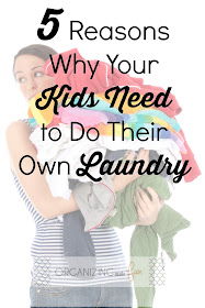 5 Reasons Why Your Kids Need to Do Their Own Laundry :: OrganizingMadeFun.com