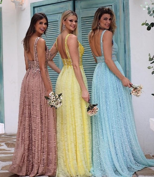 tendencia de cores para madrinhas 2018