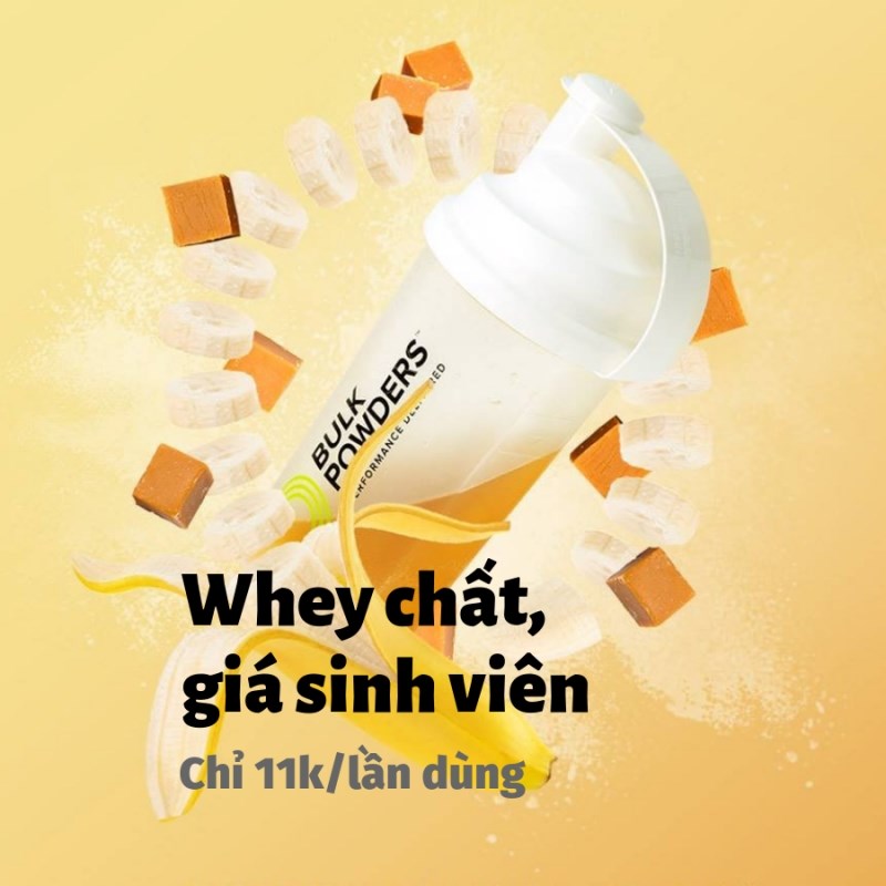 BỘT TĂNG CƠ PURE WHEY PROTEIN (1KG - 33 LẦN DÙNG) - SHARE TÚI ZIP CHO GYM 11 pro4 1d48b640 5c35 4bd2 9554 d8115ea3ac4a
