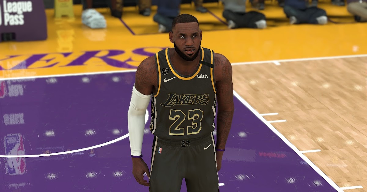 Los Angeles Lakers Jersey By erfaffa [FOR 2K20] NBA 2K