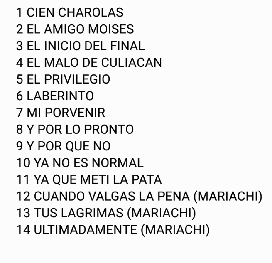 Alfredo Olivas El Privilegio (Álbum) Bienvenidos