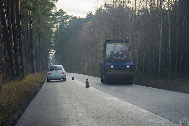 Remont drogi dojazdowej do Miedzynia Bydgoszcz Białe Błota