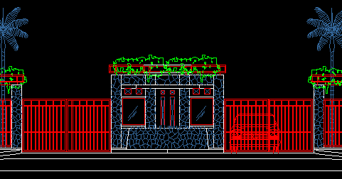 Download Gambar Kerja Detail Pagar Dan Gerbang File Dwg Download Gambar Kerja Detail Pagar Dan Gerbang File Dwg
