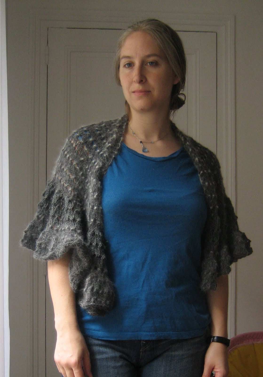 THREADS fo HalfPi Shawl