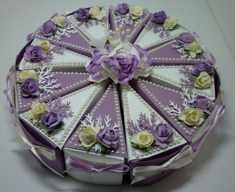 Laurels Crafty Retreat Wedding Cake Favor Bo Wedding Cake Favor Bo