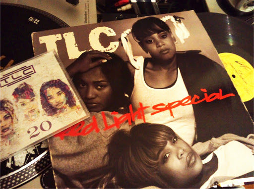 TLC レコード TLCのレコードの写真です。