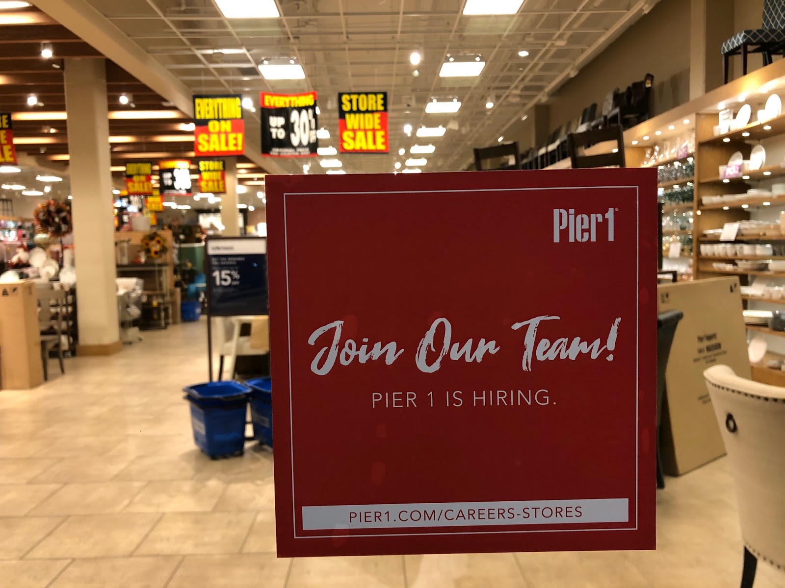 Tomorrow's News Today Atlanta [UPDATE] Pier 1 Closing Two Atlanta Stores But Still Hiring?