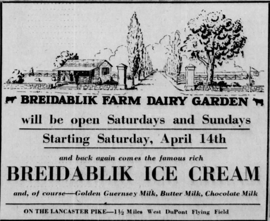 The Mill Creek Hundred History Blog Oak Hill Farm, aka Breidablik