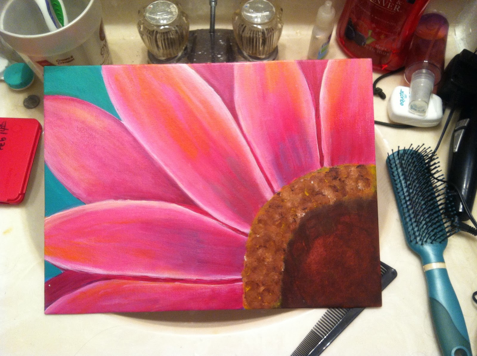 Angela Anderson Art Blog: Gerbera Daisy Painting Video - Submitted Artwork