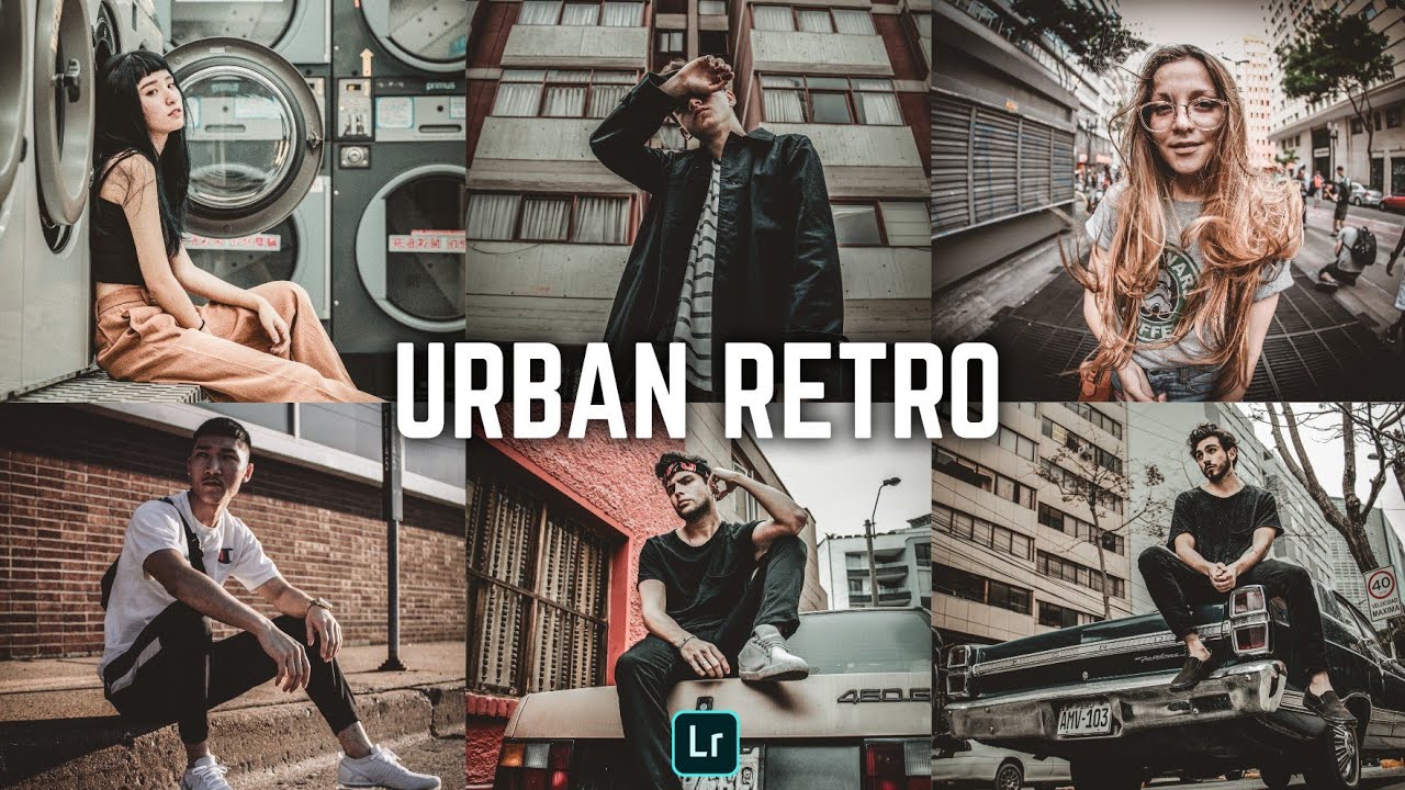 Urban Retro Lightroom Mobile Presets AR Editing