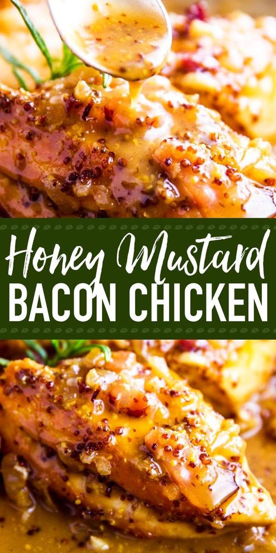 Honey Mustard Chicken with Bacon Enjoyed Life