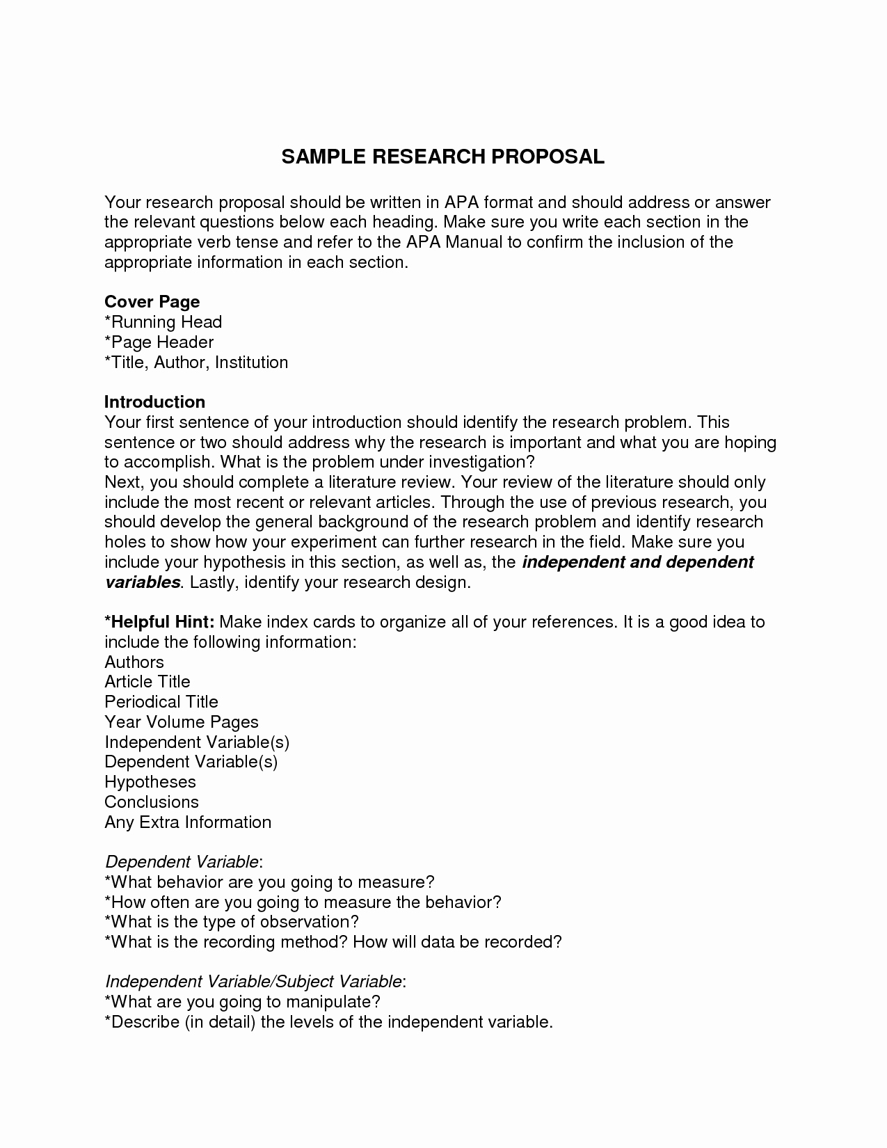 Research Proposal Sample Mla Medical Resume