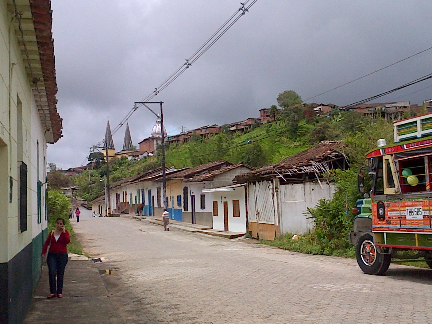 Over Dorado Cardona Colombia Antioquia Visita al municipio de