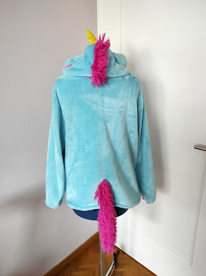 refashion pyjama licorne en veste