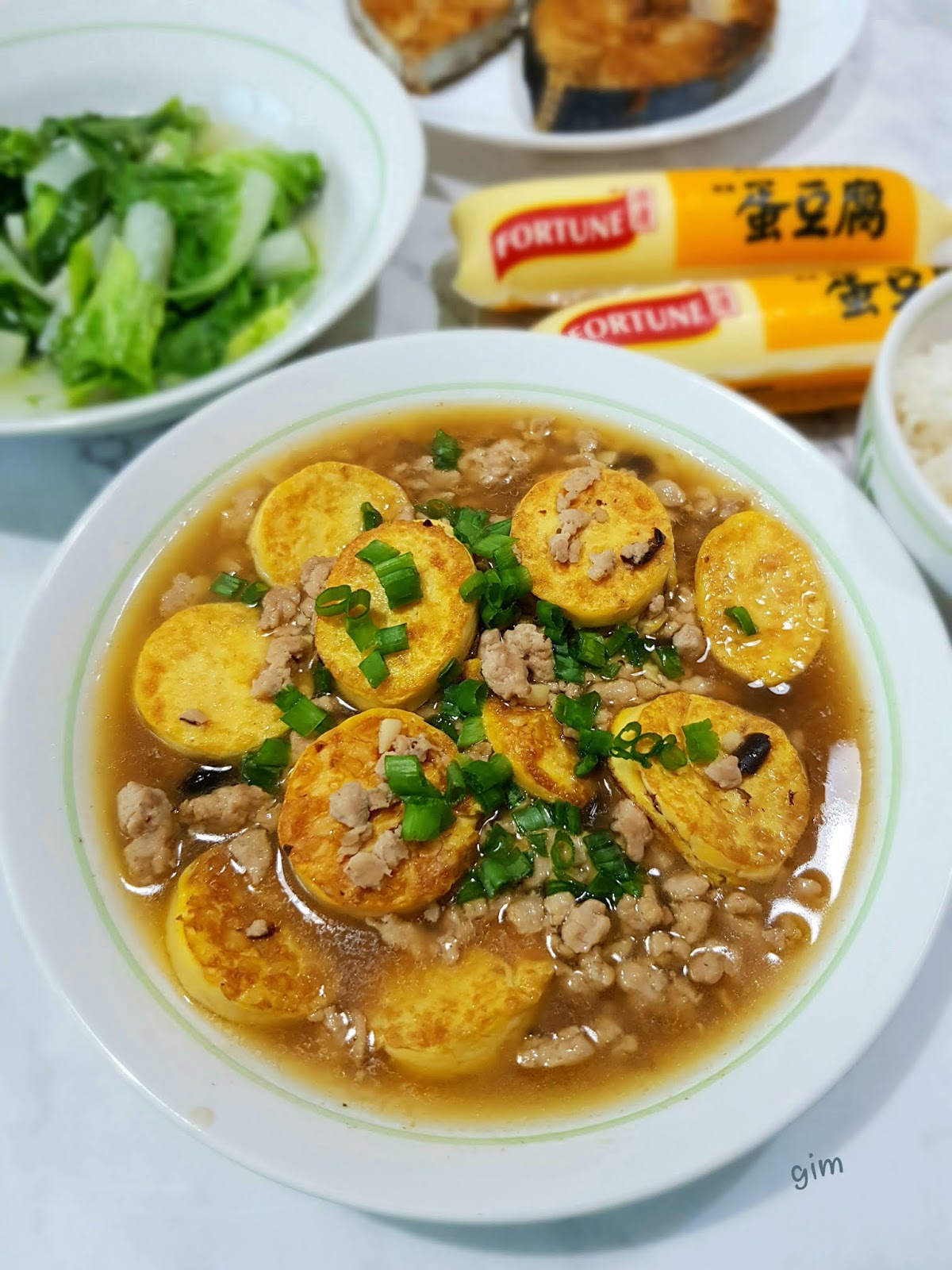 Ah Gim's Playground Egg Tofu with minced meat