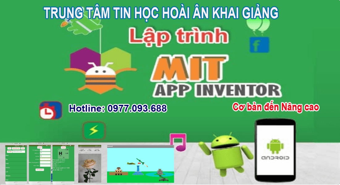 Lập trình ứng dụng di dộng với App Inventor