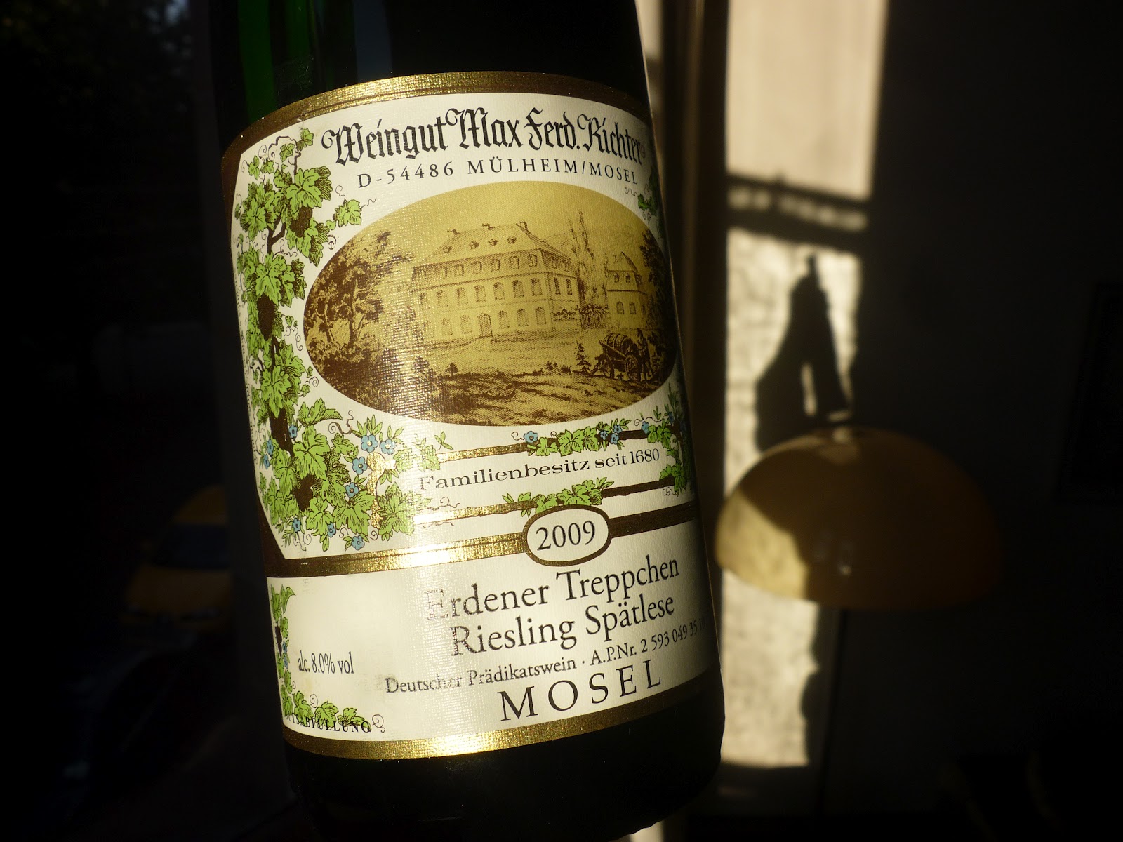 Wine Splodge Brilliant old style German Mosel Riesling