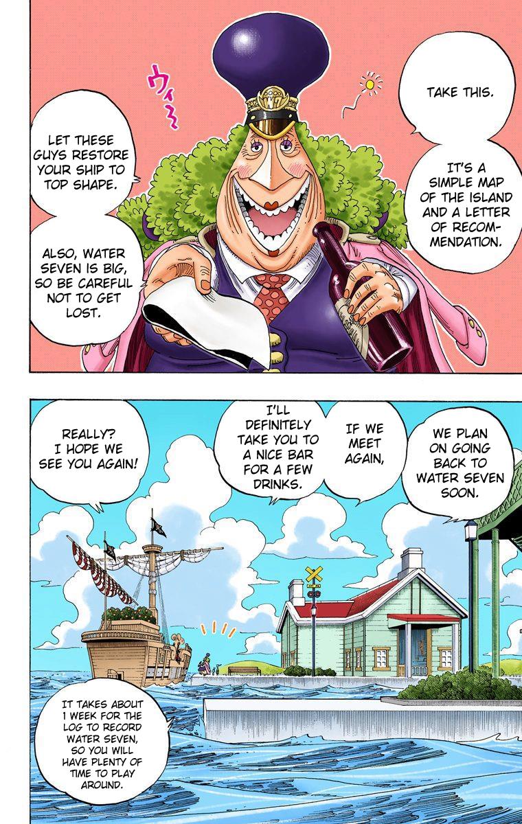 One Piece Chapter 323 The City Of Water Water Seven One Piece Manga Online Colored