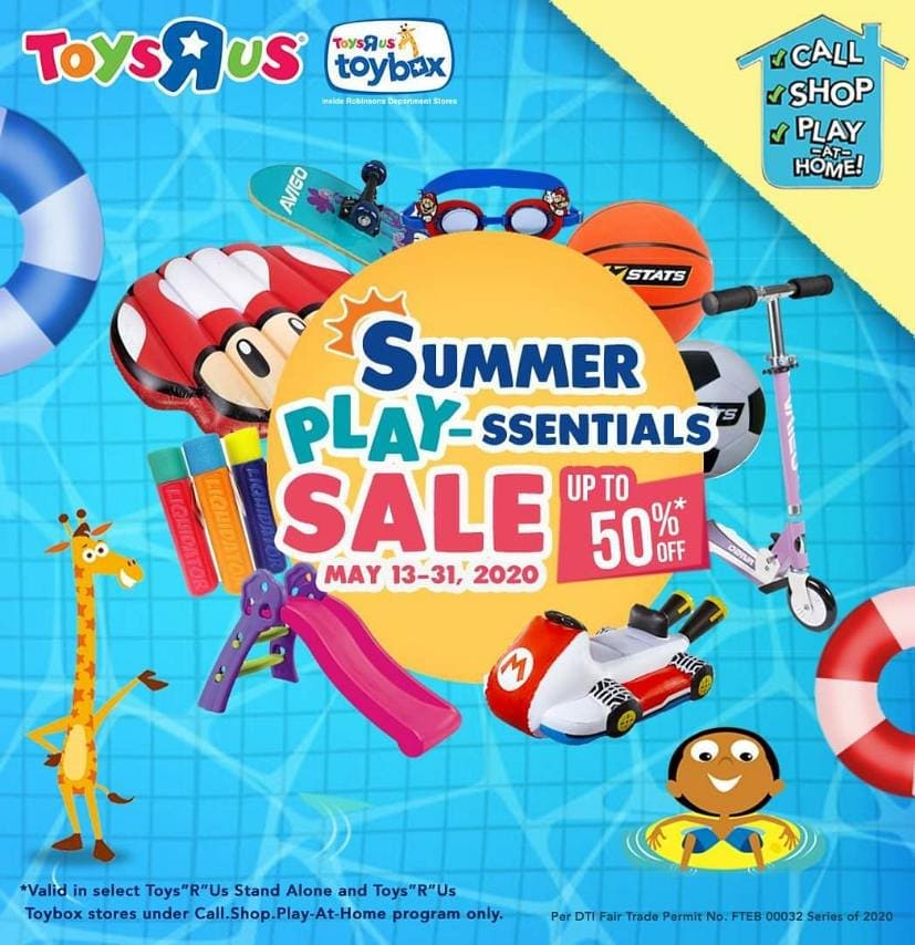 Manila Shopper Toys R Us Summer SALE May 2020