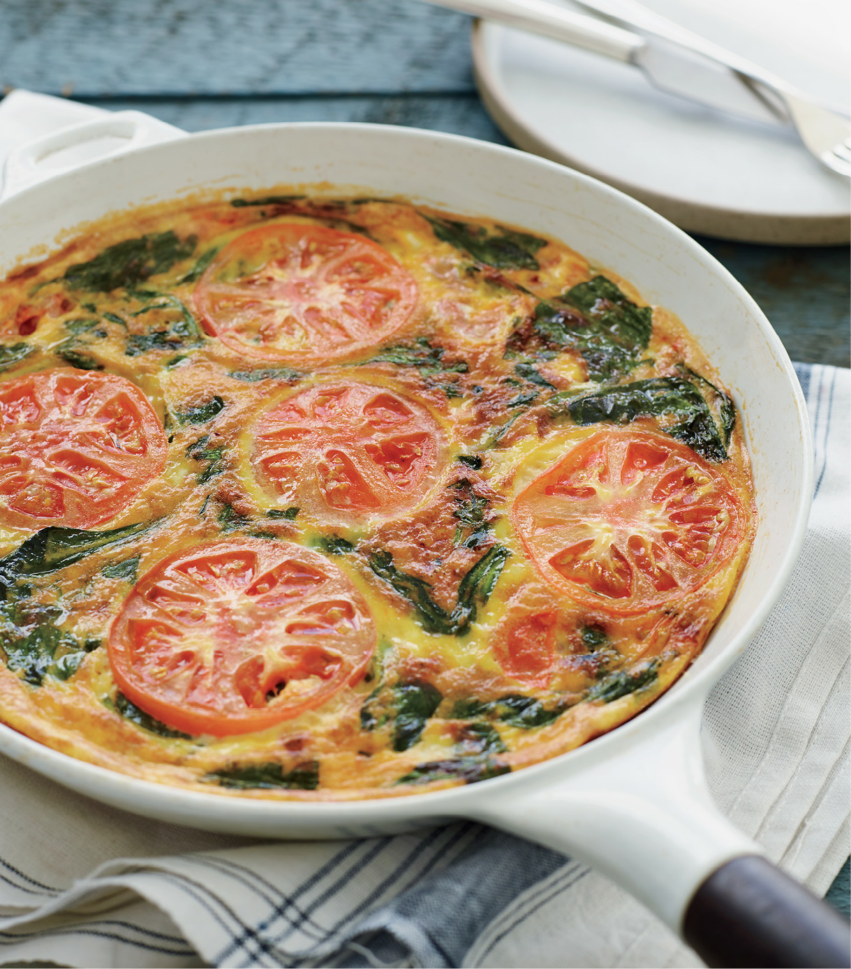 Spinach frittata Recipe easy & healthy