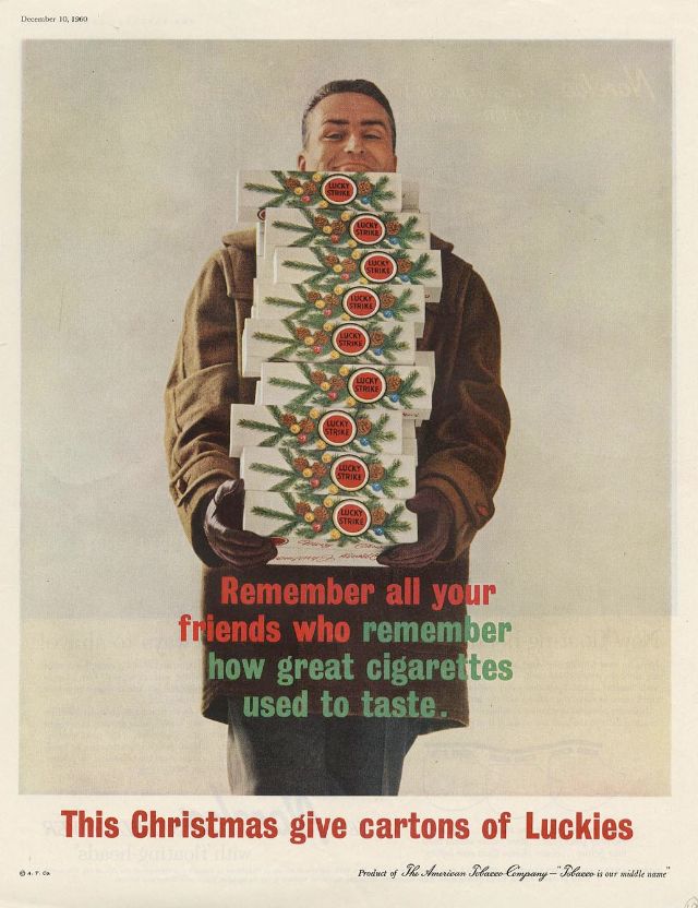 25 Vintage Christmas Cigarette Ads From the 1960s ~ Vintage Everyday 25 Vintage Christmas Cigarette Ads From the 1960s ~ Vintage Everyday