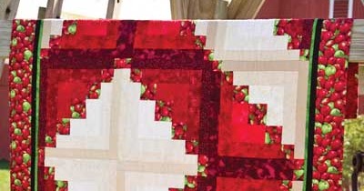 Quilting Land Cabin In The Orchard Quilt