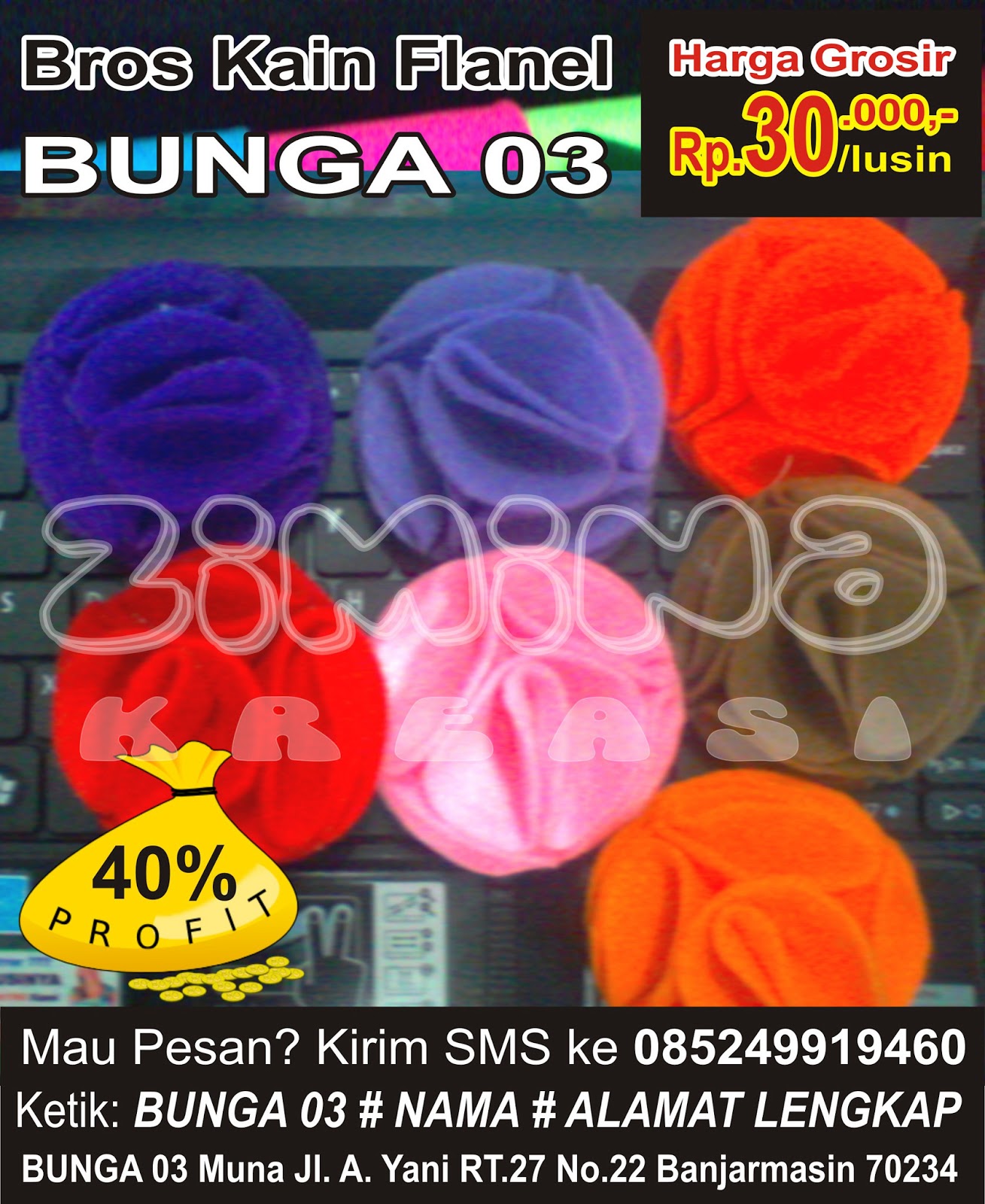 Bros Kain Flanel - Aneka Kreasi Kain Flanel