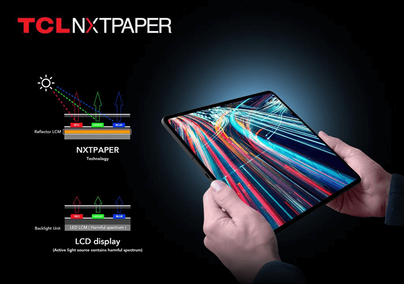 TCL NXTPAPER Display Technology