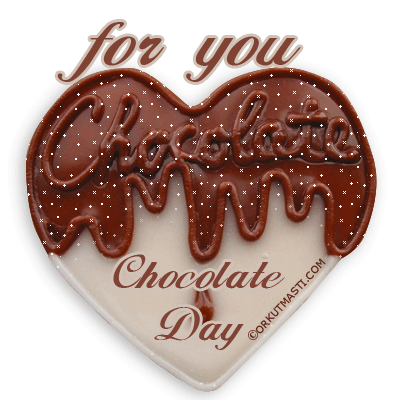 Happy Chocolate Day Animated GIF Images 2020