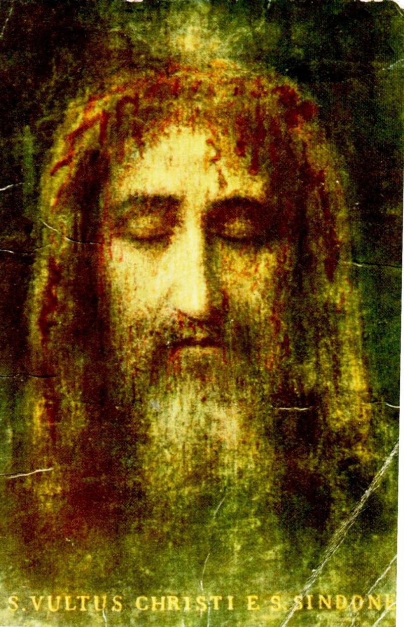 Devotion to the Holy Face of Jesus: Shroud of Turin.