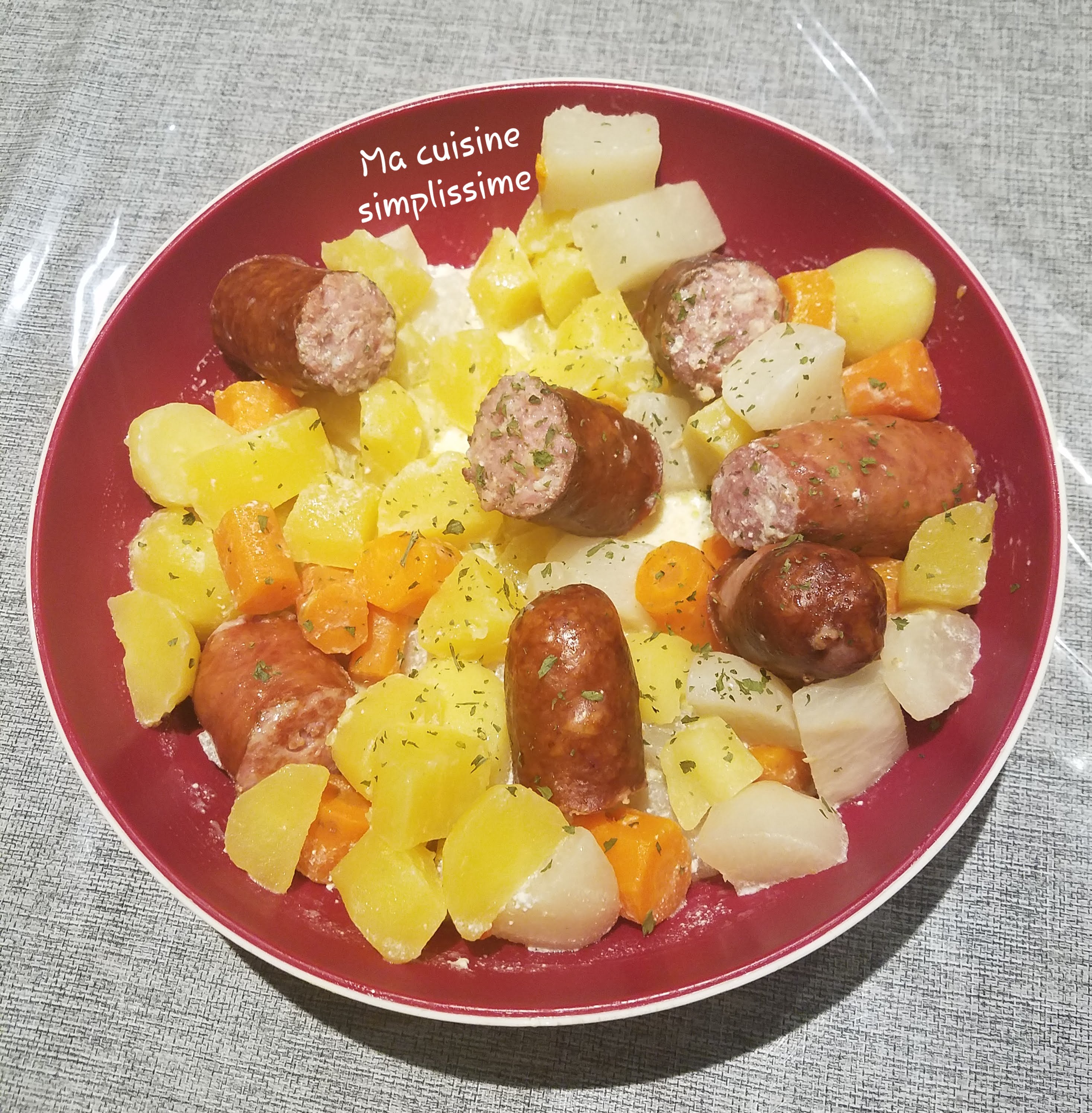 Saucisse A Cuire Cookeo Rougail Saucisse (cookéo) – 1001 Recettes Avec Mon Cookéo 28 Ma Cuisine Simplissime: Légumes et saucisses à cuire au cookeo