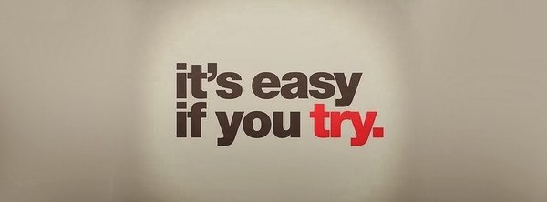 Its Easy If You Try HD Facebook Cover