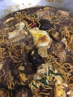 Homemade Sizzling Yee Mee Sihat Tanpa Garam Gula Guna Kuali