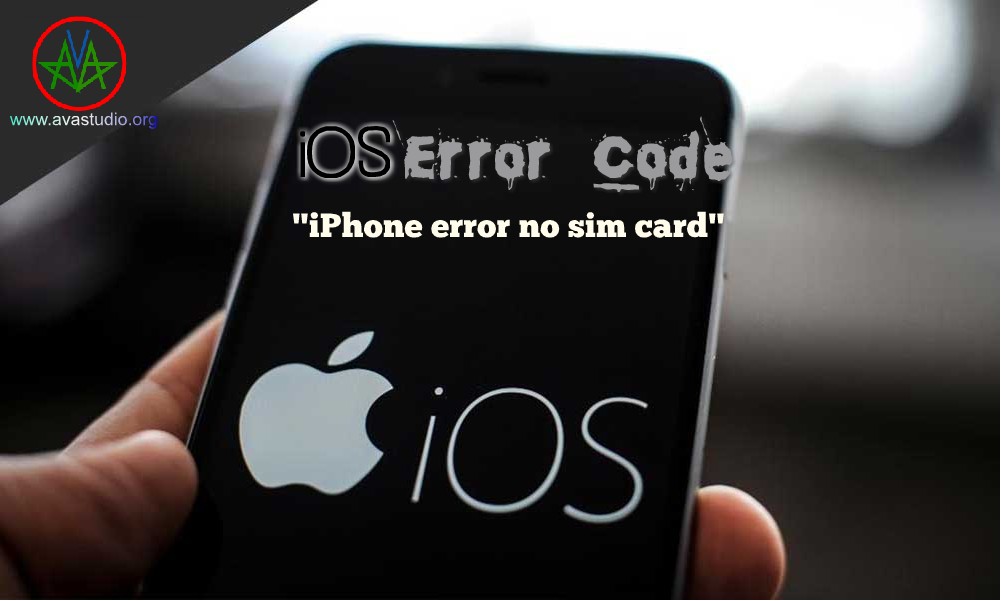 How to fix iPhone Error Code "no sim card"