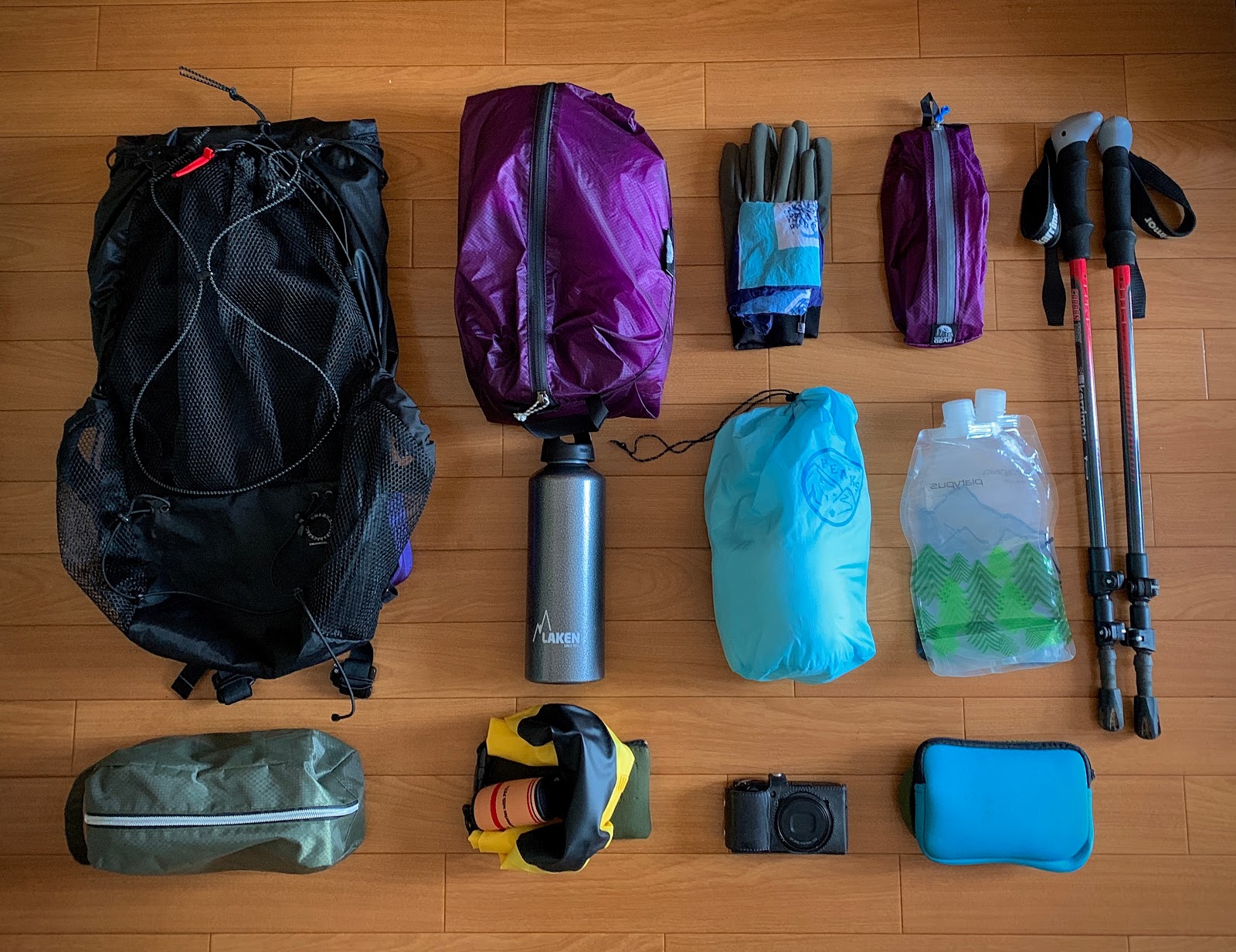 はじめてのウルトラライトザック 山と道「MINI2」-それゆけ山道具