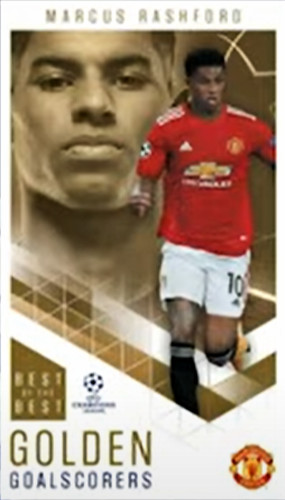 Paul Pogba Manchester United Card 005 Topps Now EL 2020-21