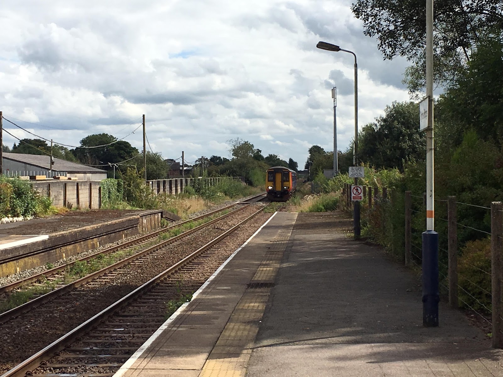 Calling at... British railway stations Blythe Bridge (BYB)
