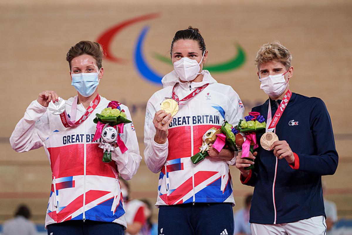 Great Britain's Sarah Storey clinches 15th gold of her Paralympic career