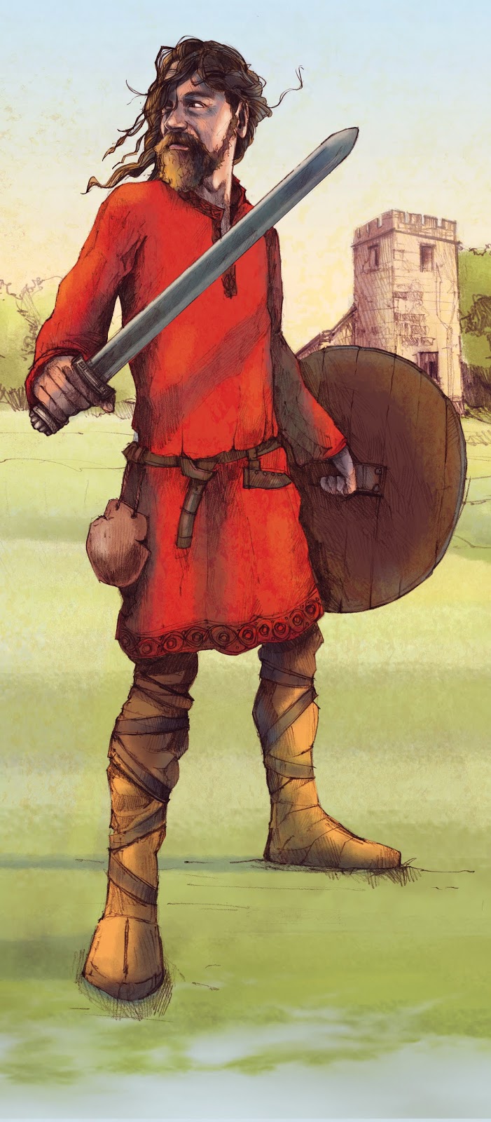 The Sword of Kirk Hallam Art of Anthony Greentree