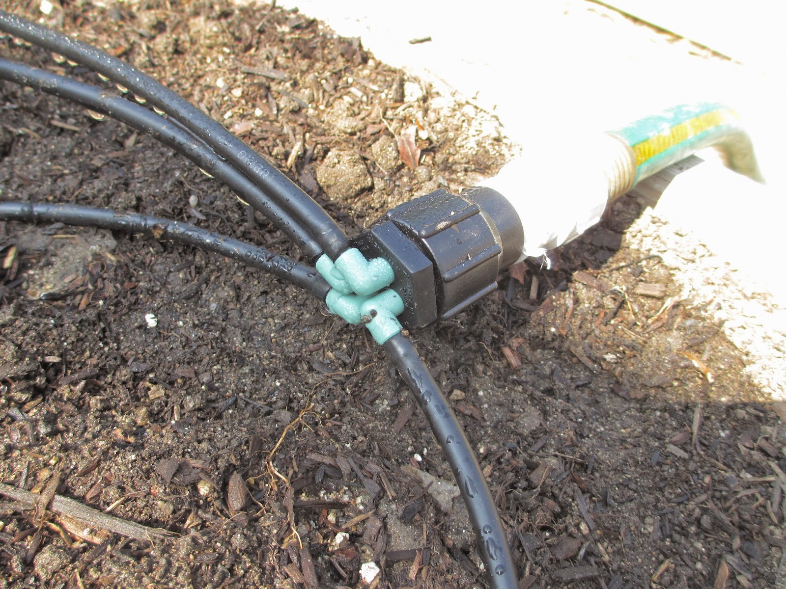 Andie's Way: Replacing Clogged Soaker Hoses
