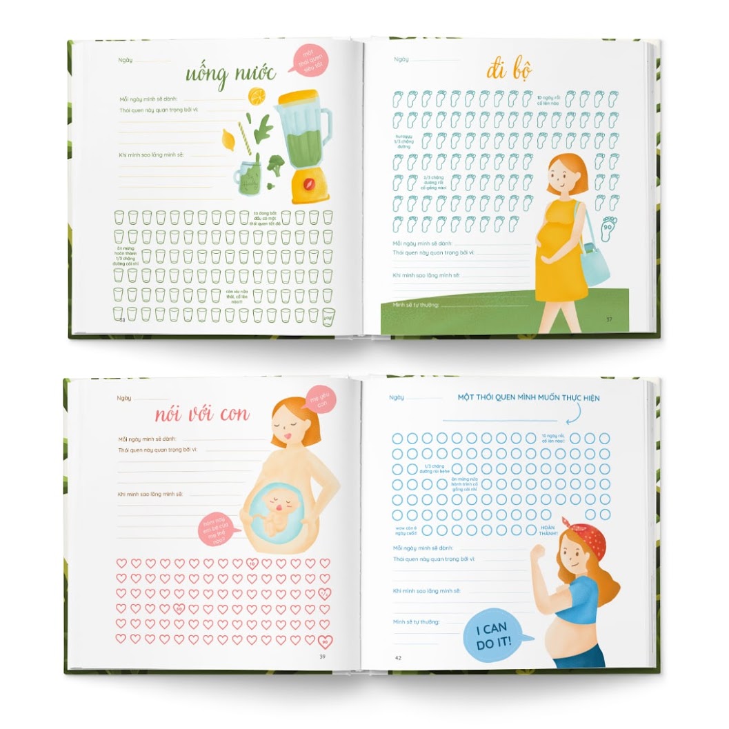 [A116] Sách hay cho Mẹ Bầu: Giúp Mẹ Đánh Bay Stress Thai Kỳ.