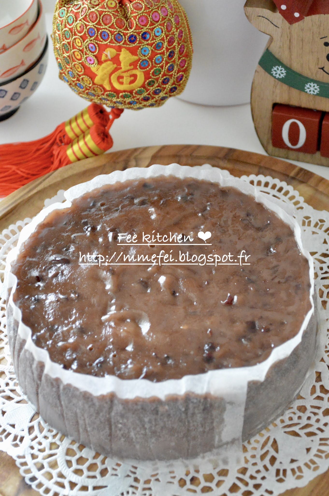 fee kitchen: gâteau d'haricot rouge du nouvel an chinois あいしい紅豆年糕(榖盛壽喜燒食譜)