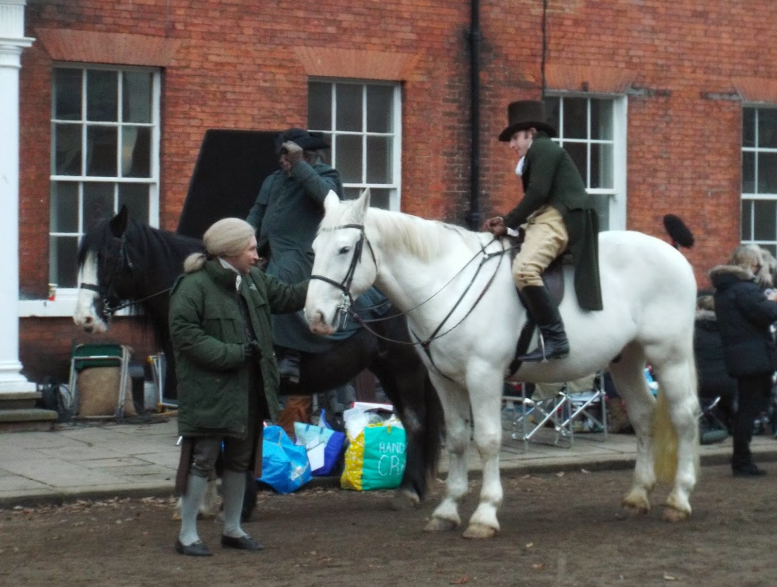 The filming of Jonathan Strange and Mr Norrell