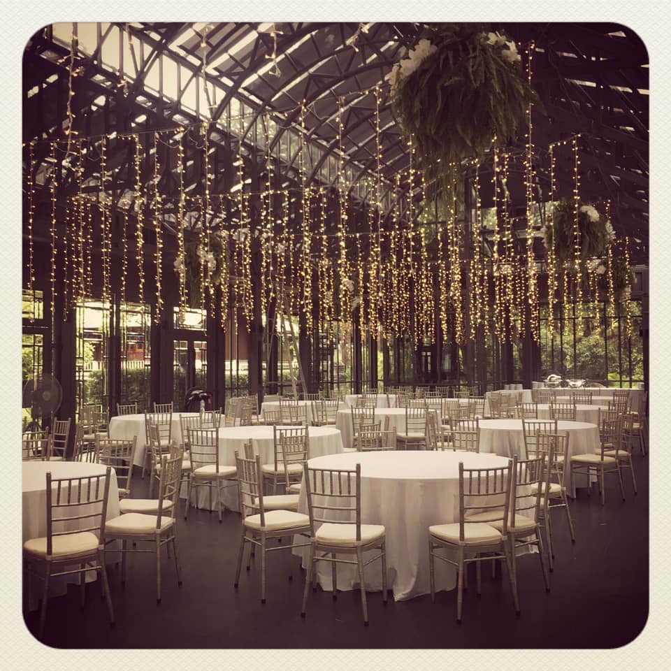 ตกแต่งสถานที่จัดงานแต่งงาน ปาร์คนายเลิศ (The Glass House at Park of