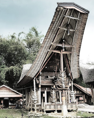Rumah Ketekesu Toraja Sulawesi Selatan
