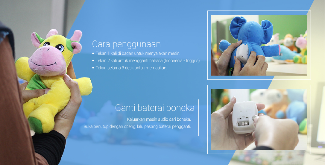 Lucunya boneka kado ulang tahun anak ini (Animal Series Al Qolam